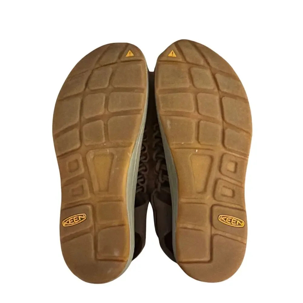 KEEN UNEEK Brown Men’s Size 10 Cord Sandals Comfort Casual Outdoor